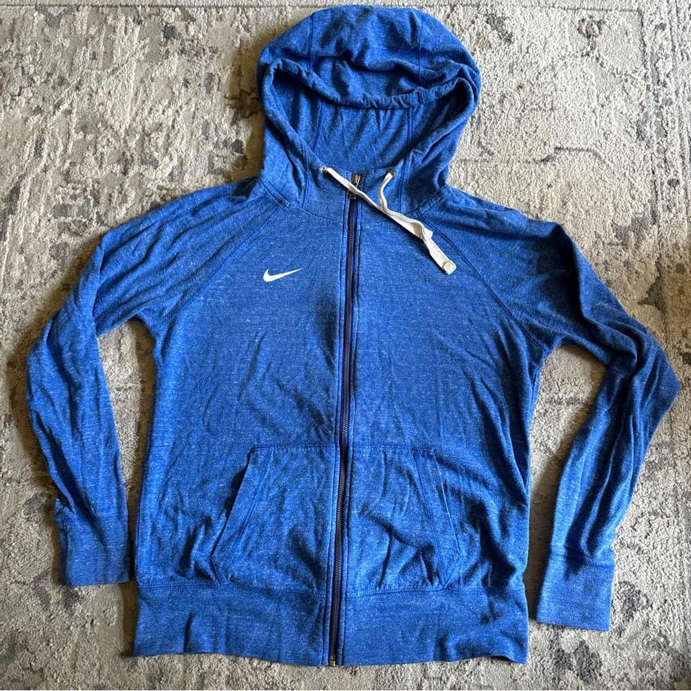 Nike Women’s Gym Royal Blue Full-Zip Hoodie